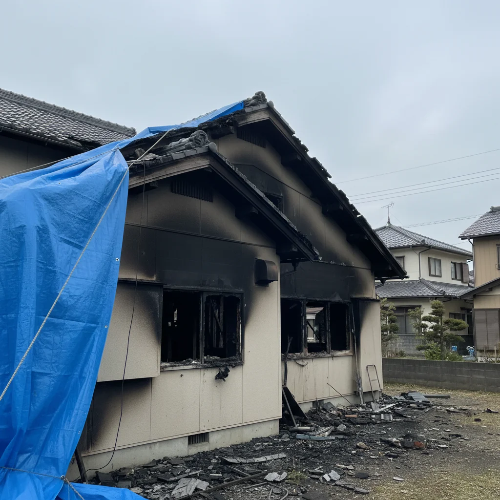火災による被害のイメージ