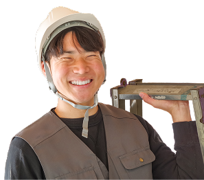 作業員の男性