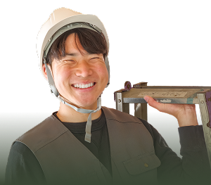 作業員の男性